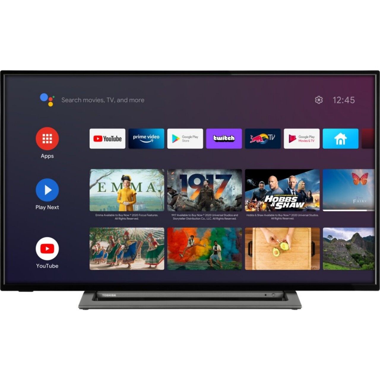 Toshiba Full HD 32'' 82 Ekran Uydu Alıcılı Android Smart LED TV