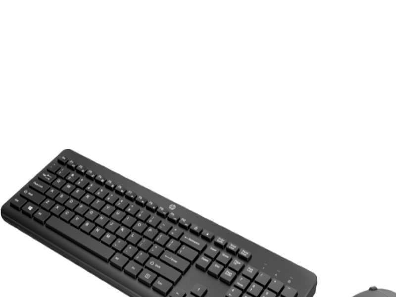 HP 235 1Y4D0AA Kablosuz Klavye Mouse Seti, Siyah
