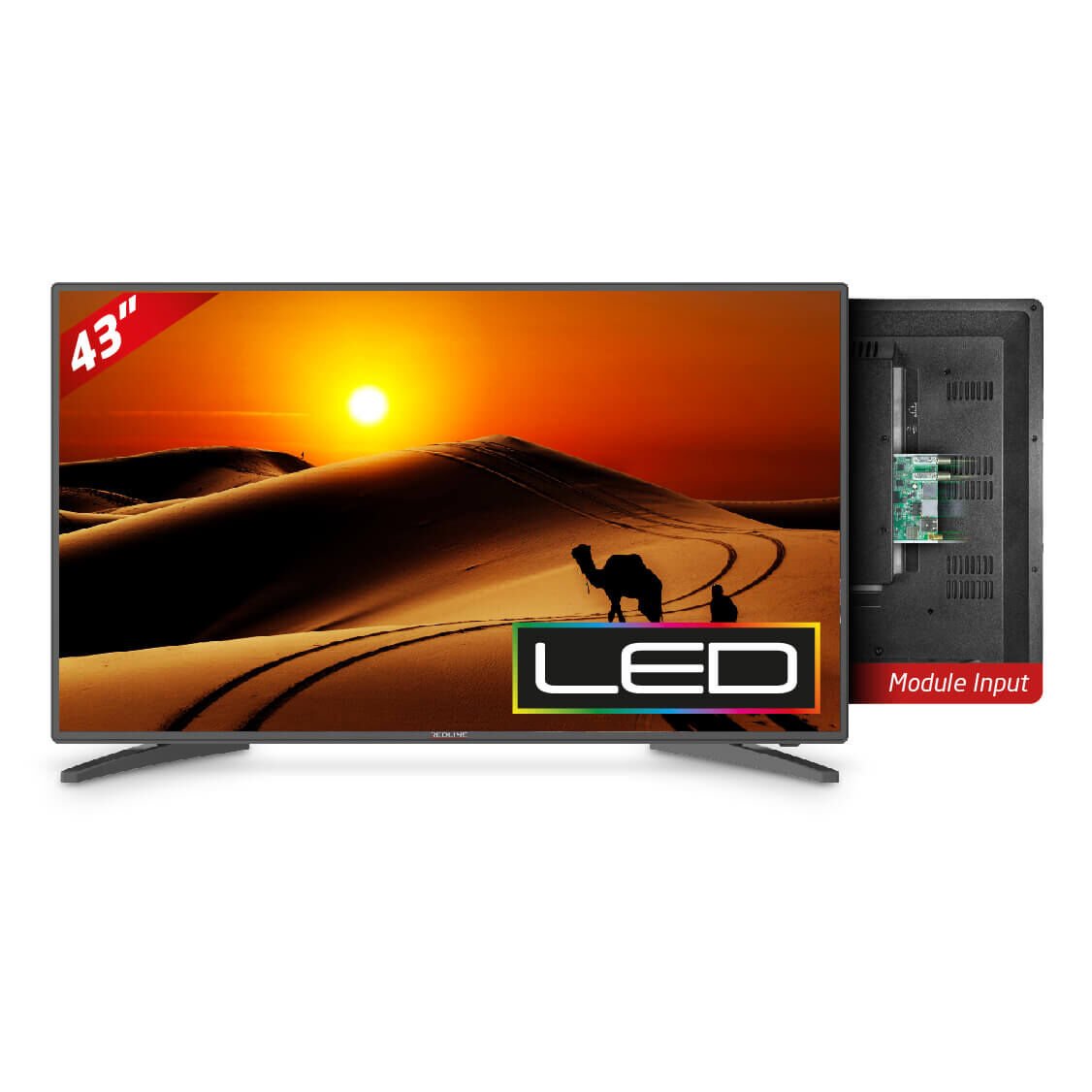 Redline YS43 Full HD 43'' 109 Ekran Uydu Alıcılı Android Smart LED TV