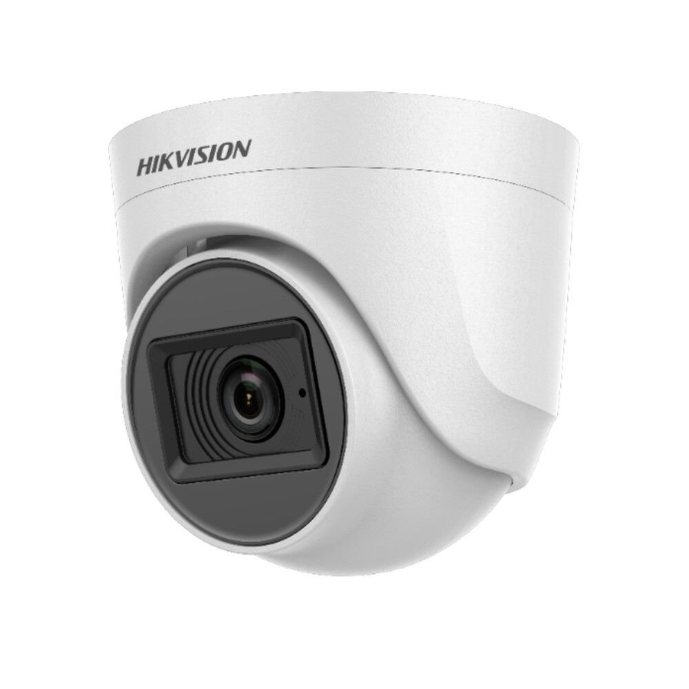 Hikvision DS-2CE76D0T-ITPFS 2 MP 2.8mm Sesli Analog Dome Güvenlik Kamerası