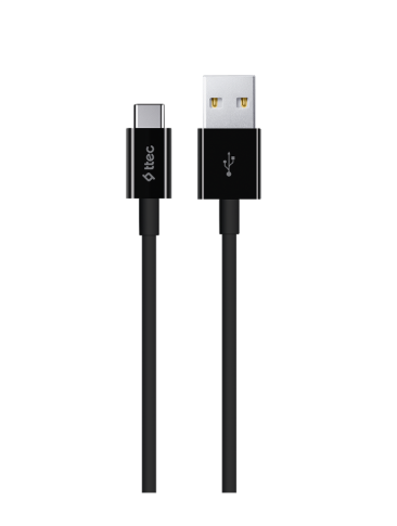 TTEC TYPE-C TO USB-A HIZLI ŞARJ KABLOSU SİYAH 1,2M