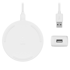 Belkin 10W Mobil Kablosuz Şarj Cihazı, Beyaz