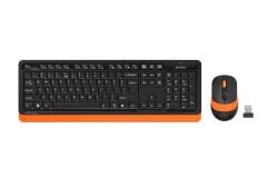 A4 Tech FG1010 Kablosuz Turuncu Klavye Mouse Seti