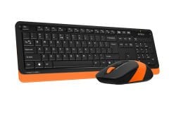 A4 Tech FG1010 Kablosuz Turuncu Klavye Mouse Seti