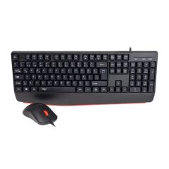 AIGO AK310 Pro Siyah Kablolu Q Klavye + Mouse Set