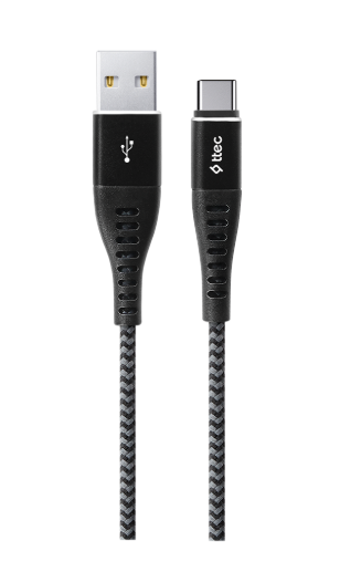 TTEC EXTREMECABLE TYPE C HIZLI ŞARJ KABLOSU - SILVER 1.5M