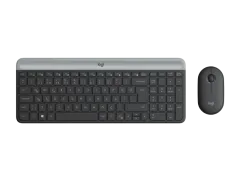 Logitech MK470 920-009435 Kablosuz Klavye Mouse Seti, Siyah