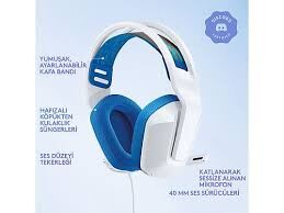 LOGITECH PCK G335 KABLOLU BEYAZ GAMING KULAKLIK