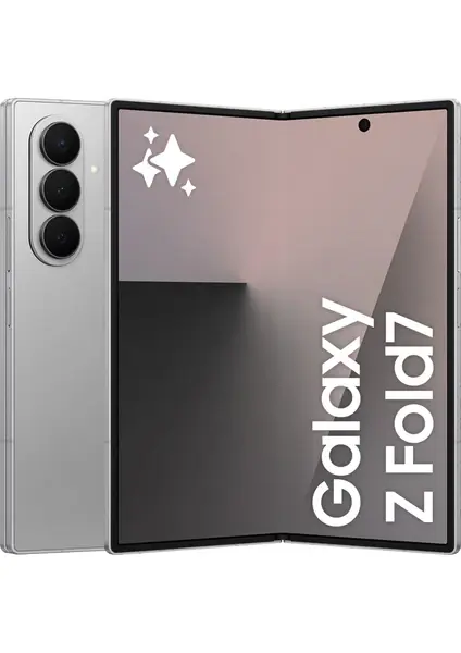 Samsung Galaxy Z Fold7 512 GB 12 GB Ram (distürbütör garantilidir) -Kıbrıs Gümüş