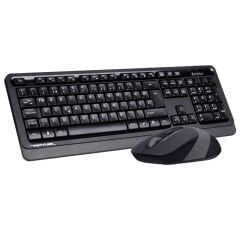 A4 Tech FG1010 Kablosuz Gri Klavye Mouse Seti