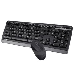 A4 Tech FG1010 Kablosuz Gri Klavye Mouse Seti