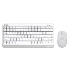 A4 Tech FG1112 Kablosuz Beyaz Mini Klavye Mouse Seti
