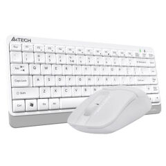 A4 Tech FG1112 Kablosuz Beyaz Mini Klavye Mouse Seti