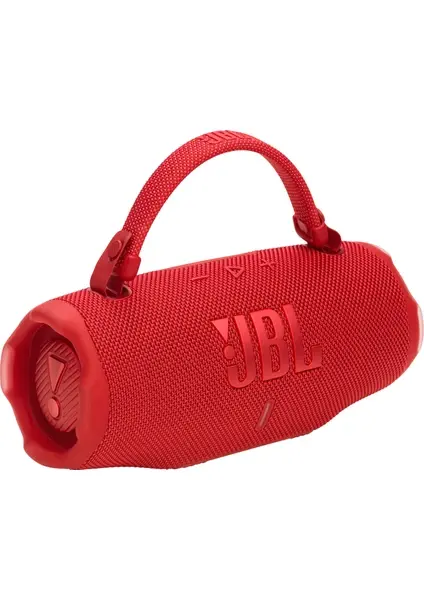 JBL Charge6, Bluetooth Hoparlör, IP67, Kırmızı