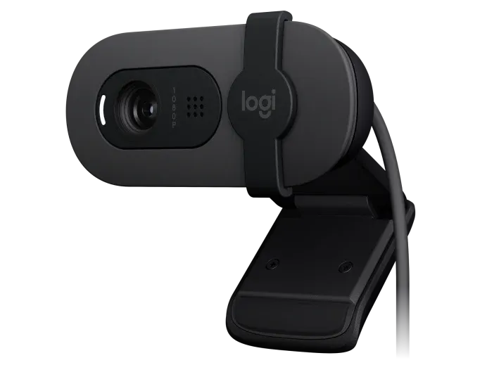 Logitech Brio 100 Full HD 1080P Mikrofonlu Webcam, Grafit