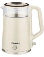 Hausberg HB-3619 elektrikli plastik kaplamalı cam su ısıtıcı