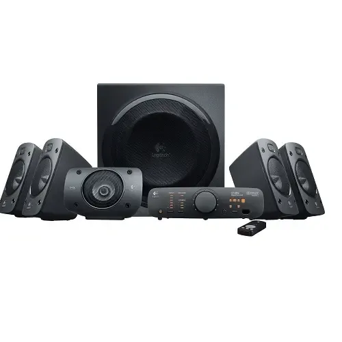Logitech Z906 500W RMS 5+1 Hoparlör, Siyah
