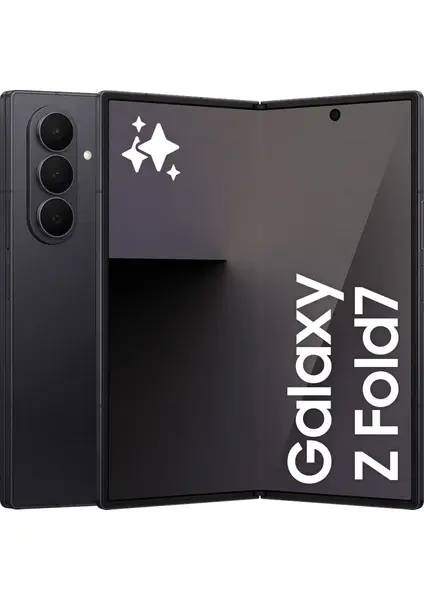 Samsung Galaxy Z Fold7 512 GB 12 GB Ram (distürbütör garantilidir) -Kıbrıs siyah