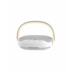 Wiwu 3 in 1 Wireless Şarjlı Masaüstü Lambalı 15W Hoparlör