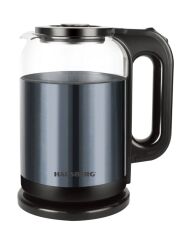 Hausberg HB-3622 elektrikli paslanmaz çelik kaplamlı cam su ısıtıcı