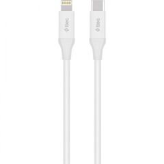 Ttec 2DK40B Type-C to Lightning 1.5m Hızlı Şarj Kablosu, Beyaz