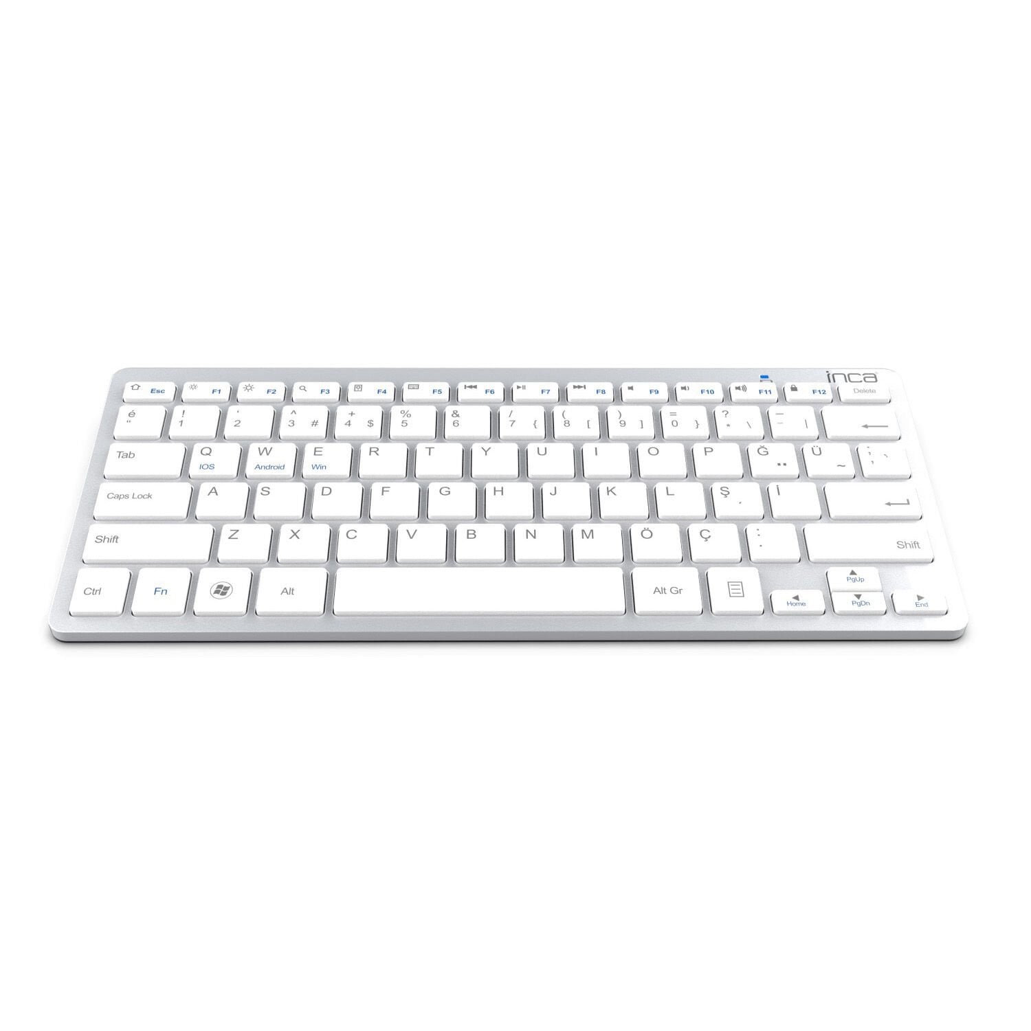 INCA IBK-569BT BLUETOOTH 3.0 KABLOSUZ SMART SİLVER
