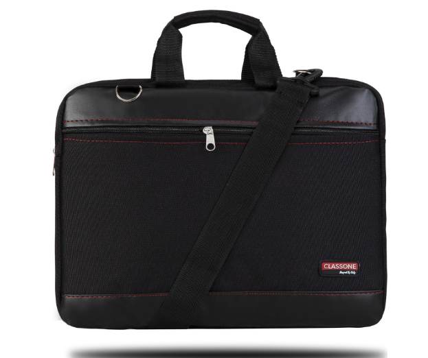 CLASSONE TL1300 13.3'' KUMAS/DERI SIVIYA DAYANIKLI SIYAH CANTA