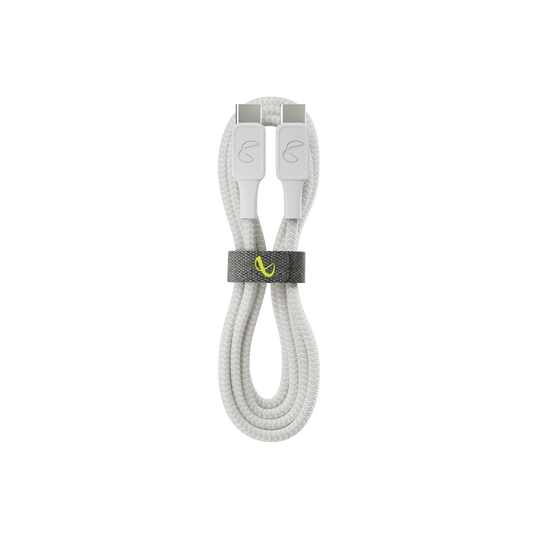 InfinityLab InstantConnect USB-C - USB-C - 100W PD 5 Feet Ultra Hızlı Şarj Kablosu, Beyaz