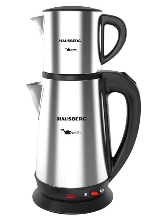 Hausberg HB-3635 elektrikli çelik çay makinesi