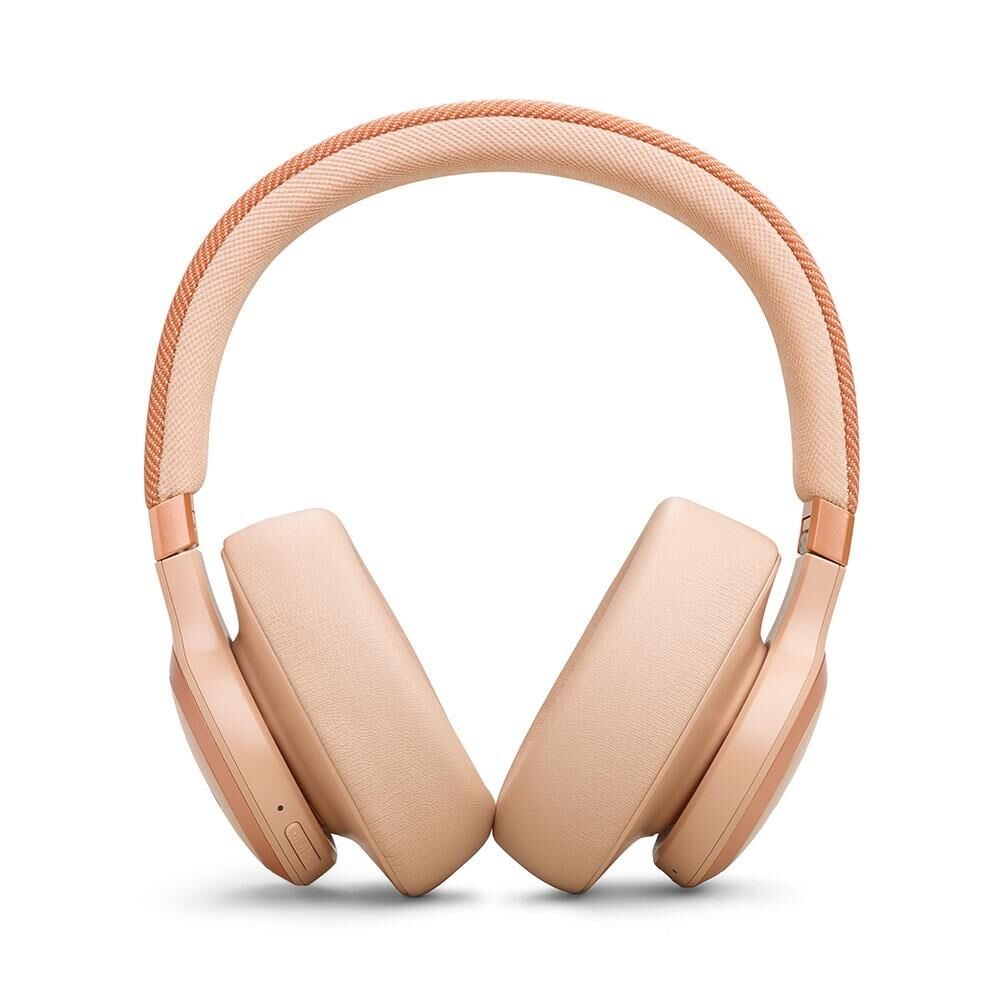 JBL Live 770BT NC Bluetooth Kulak Üstü Kulaklık - Kum Beji