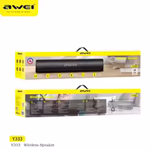 Awei Y333 Taşınabilir Wireless Siyah Hoparlör