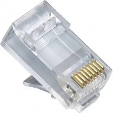 Frisby FNW-RJ4520N Cat6 RJ45 100`lü Altın Uç Konnektör