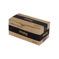 Frisby FNW-RJ4520N Cat6 RJ45 100`lü Altın Uç Konnektör