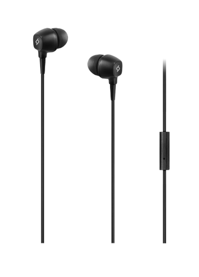 TTEC POP IN EAR HEADPHONE MİKROFONLU KABLOLU KULAKLIK siyah