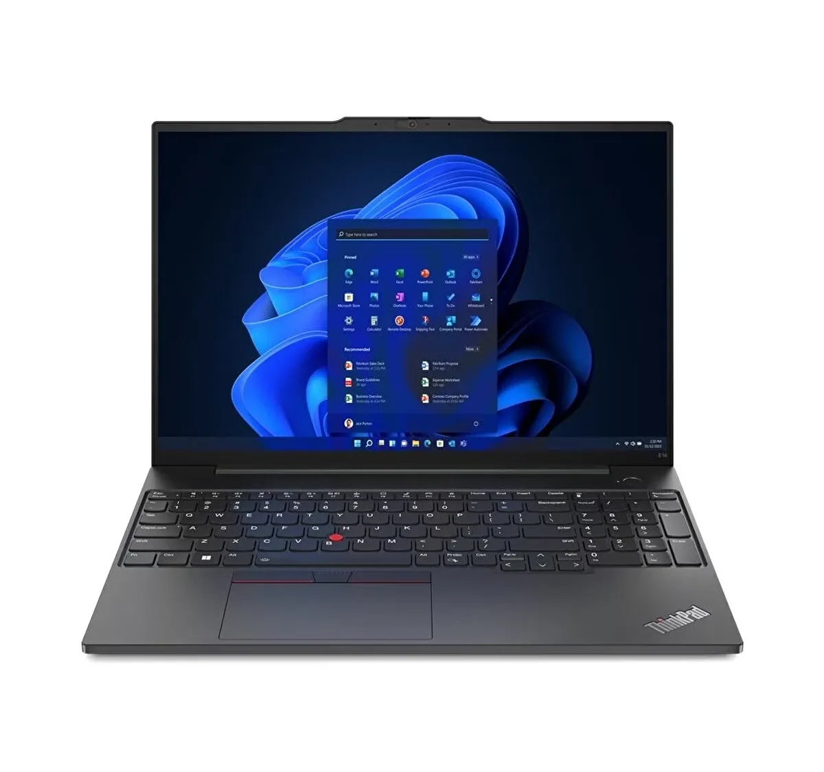 Lenovo ThinkPad E16 Intel Core i5-1335U 16'' 16 GB Ram 512 GB SSD Wuxga W11 Pro Notebook