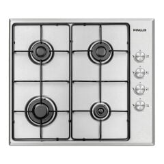 FINLUX FGH60INX 4 Gözlü Inox Gazlı Ocak