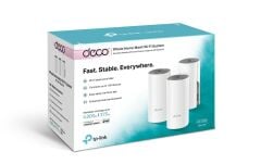 TP-Link Deco E4 (Üçlü) AC1200 Tüm Evi Kapsayan 3lü Mesh WiFi Sistemi