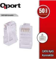 Qport Q-J600Y 50li RJ45 Yeni Nesil Konnektör