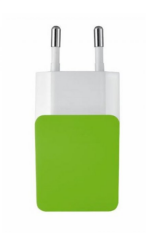 TRUST URBAN 20150 DUVAR TIPI YEŞİL CIFT GIRISLI SARJ CIHAZI