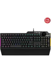 Asus TUF Gaming K1 RGB Kablolu Oyuncu Klavyesi
