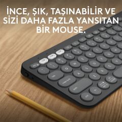 LOGITECH K380 BLUTOOTH KLAVYE GRİ