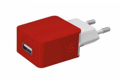 TRUST URBAN 20145 DUVAR TIPI KIRMIZI/BEYAZ SARJ CIHAZI