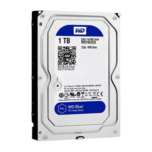 Western Digital Caviar Blue WD10EZEX Sata 3.0 7200 RPM 3.5'' 1 TB Harddisk