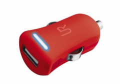 TRUST 20153 KIRMIZI ARAÇ SARJ ADAPTÖRÜ