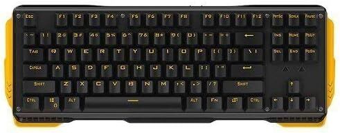 James Donkey 619S İngilizce Siyah/Kahverengi Switch Kablolu Mekanik Oyuncu Klavyesi