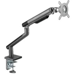 Twisted Minds TM-49-C06-G Tek Monitör Premium İnce Yay Destekli Monitör Kolu, Gri