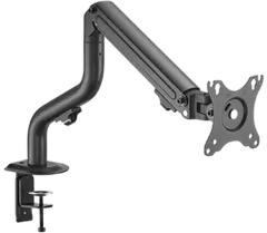 Twisted Minds TM-71-C06 Tekli Monitör Boru Şekilli Karşı Dengeleme Yay Destekli Monitör Kolu