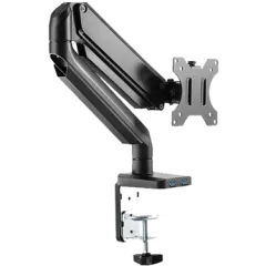 Twisted Minds TM-26-C06U Tek Monitör Alüminyum İnce Mekanik Yaylı USB Monitör Kolu
