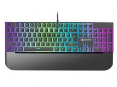 Gamepower Suki Mekanik Kırmızı Switch Puding Keycaps Türkçe Q 104 Tuş Gaming Klavye
