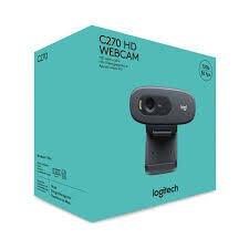 Logitech C270 720P HD Mikrofonlu Siyah Webcam